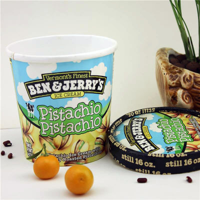 475ml Ice Cream Paper Cup với nắp
