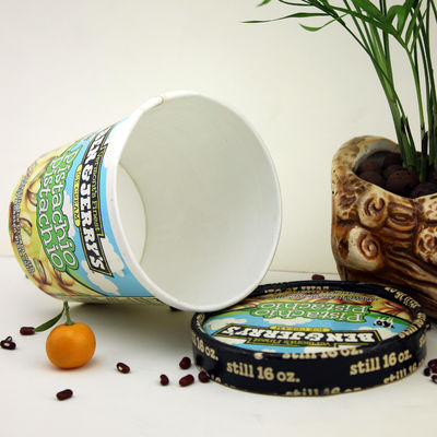 475ml Ice Cream Paper Cup với nắp