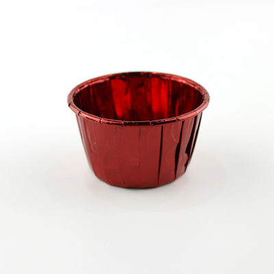 Vỏ giấy nướng nhôm cuộn, bao bì dùng một lần Cup bánh sinh nhật
