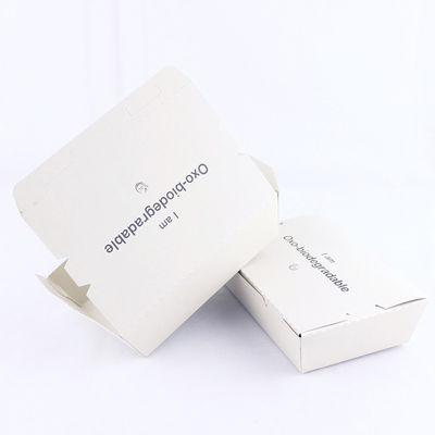 Kraft Eco Friendly Food Box Glossy Matt Lamination Bao bì giấy phân hủy sinh học