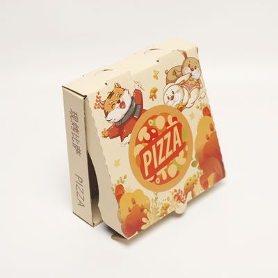 Hộp đóng gói thực phẩm dùng một lần pizza với logo 12 inch 14 inch 16 inch