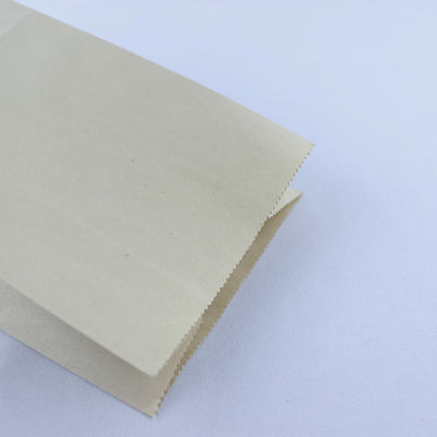 Bao bì giấy kraft tái chế phân hủy sinh học đáy phẳng với tay cầm xoắn