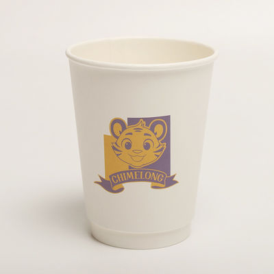 Một lần sử dụng hai ván giấy tường 16oz compostable cho đồ uống lạnh nóng