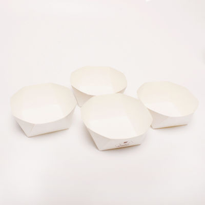 Quảng trường đa góc hộp đóng gói bánh nướng dùng một lần in ván bánh Cup