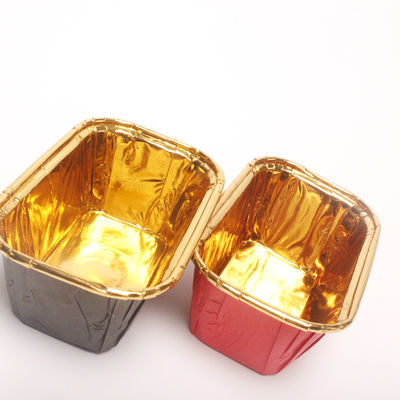 Các mặt nhựa nhôm làm bánh nướng, nướng Mini Cupcake Liner nhôm