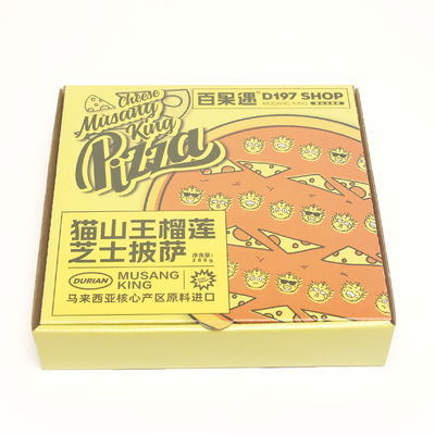 Hộp đóng gói thực phẩm dùng một lần vải cardboard đục