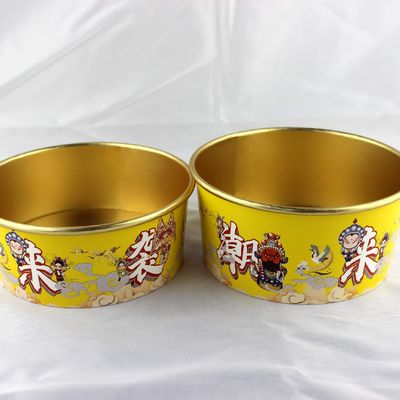 Biodegradable một lần sử dụng chén giấy với nắp Single Wall Takeaway Container