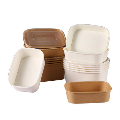 Phục vụ một lần dùng Kraft Paper Bowl, Microwave Takeout