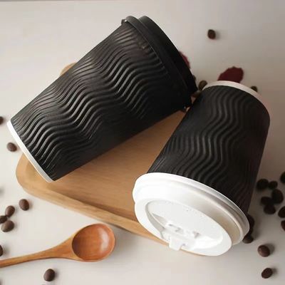 8oz Double Wall Paper Cup Recyclable Food Grade Cho các hoạt động gia đình