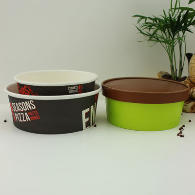 Các bát salad giấy với nắp - đa dụng, phong cách và xếp chồng lên nhau