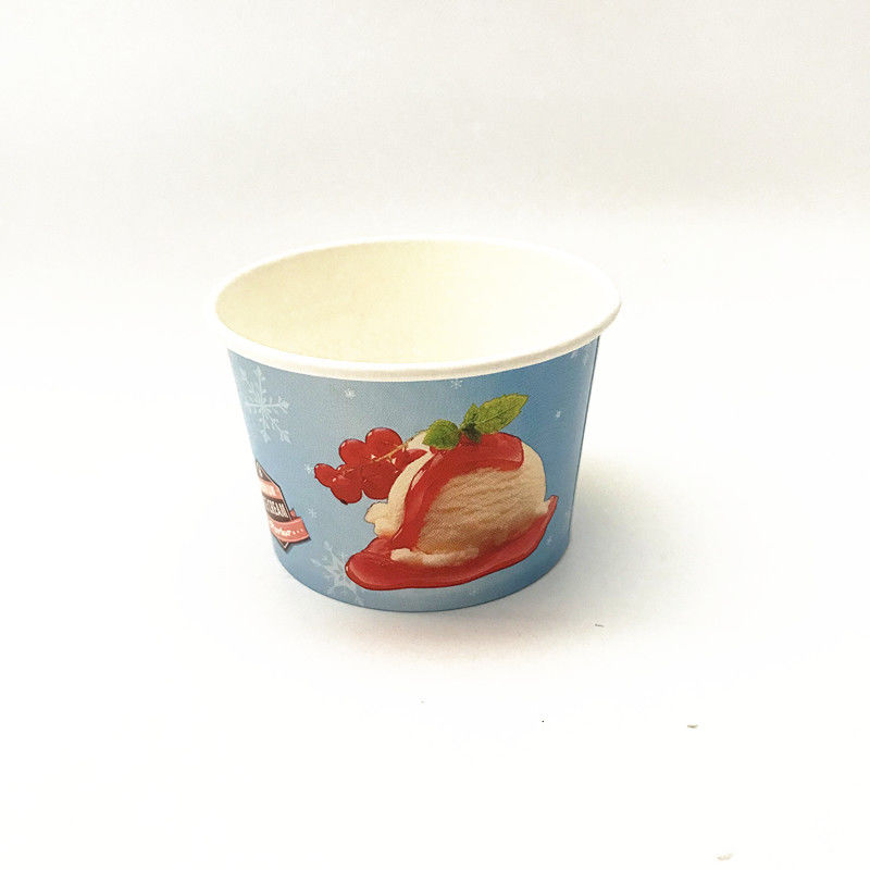 Cốc kem bán buôn Cốc giấy tùy chỉnh Cốc kem đông lạnh Bao bì thực phẩm &amp; đồ uống