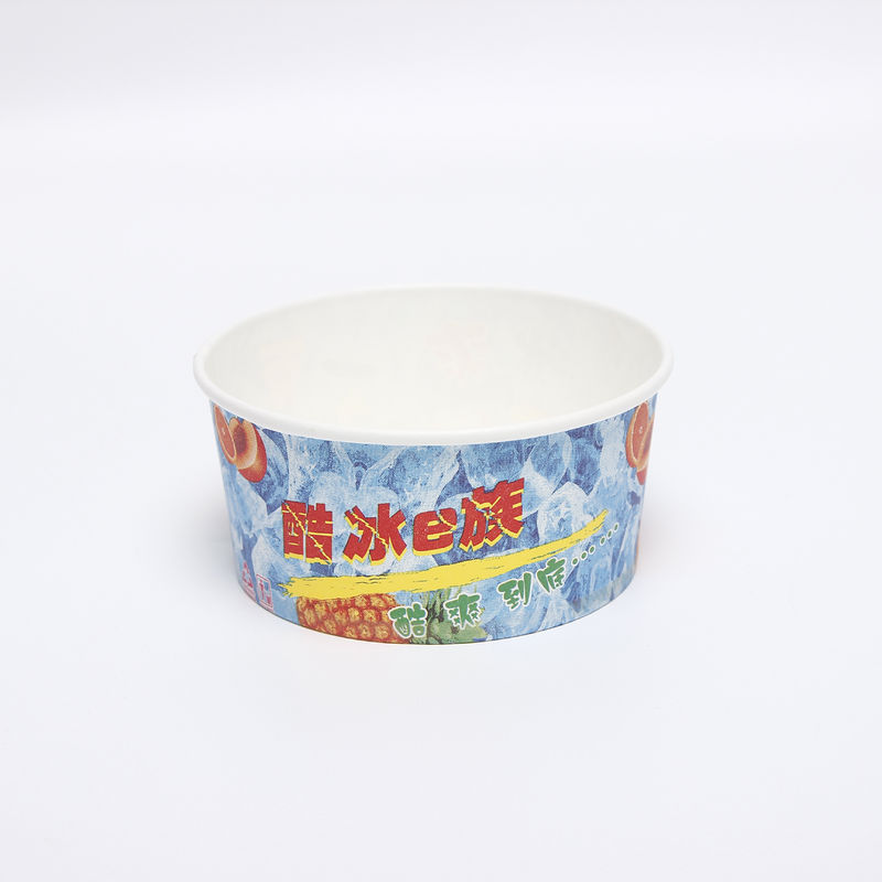 Logo in tùy chỉnh dùng một lần để đi hộp đóng gói kem hiện đại Ice Cream Cup